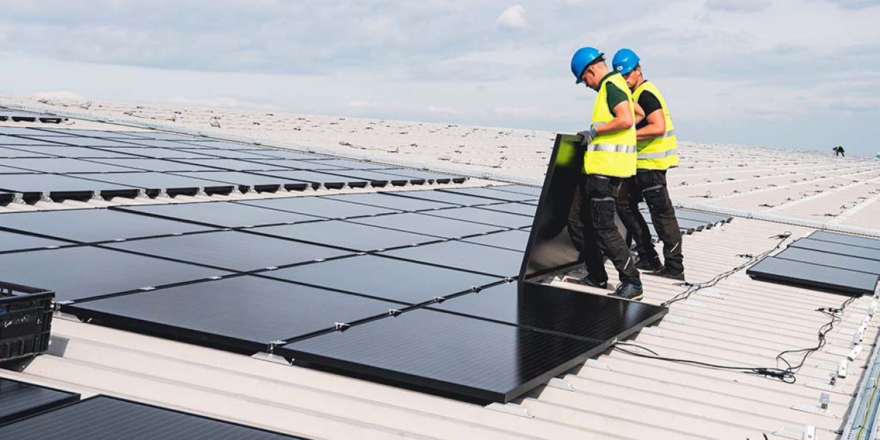 Zonnepanelen plaatsen